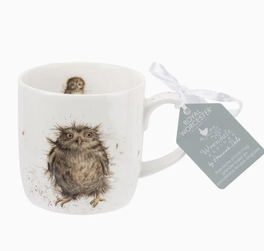 Wrendale Bone China Mug | What A Hoot Owl