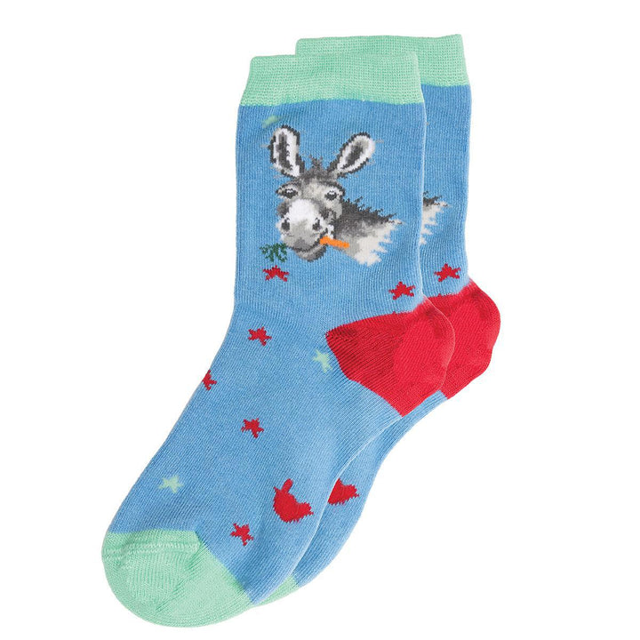 Wrendale Children's Socks | Donkey Gentle Jack Wrendale Children's Socks | Donkey Gentle Jack