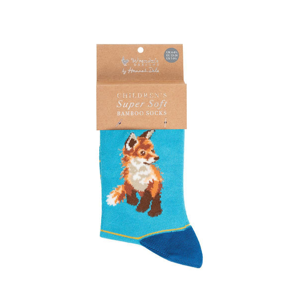 Wrendale Children's Socks | Fox Born to be Wild Wrendale Children's Socks | Fox Born to be Wild