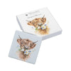 Wrendale Compact Mirror | Daisy Coo Highland Cow Wrendale Compact Mirror | Daisy Coo Highland Cow