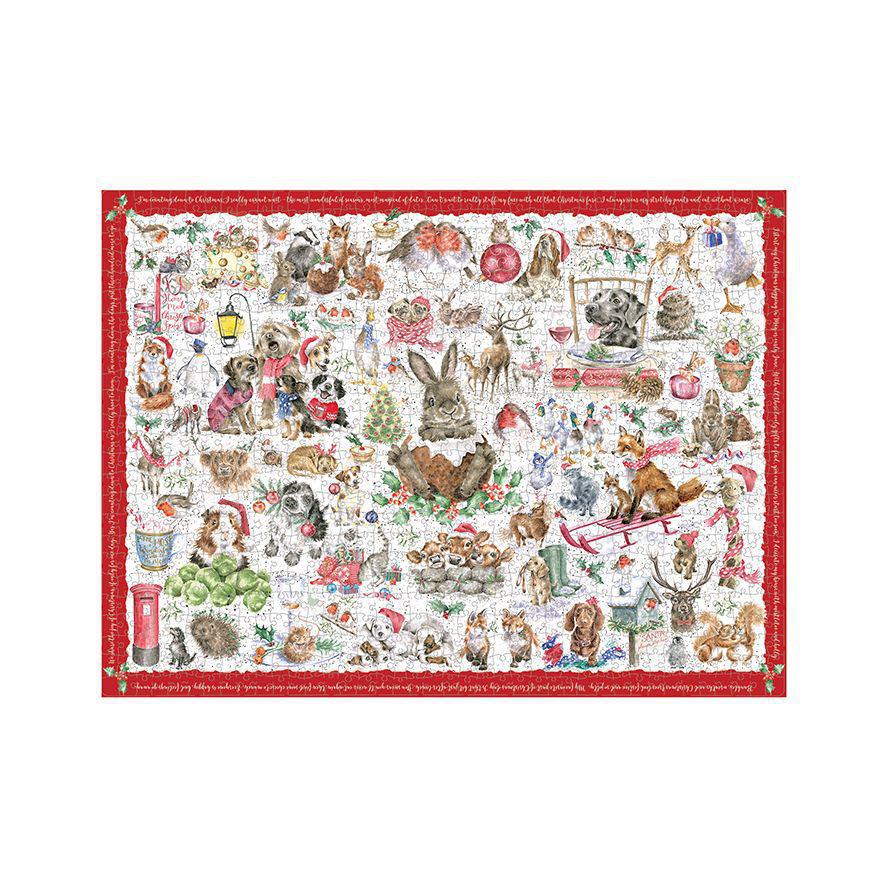 Wrendale Jigsaw Puzzle | Country Christmas