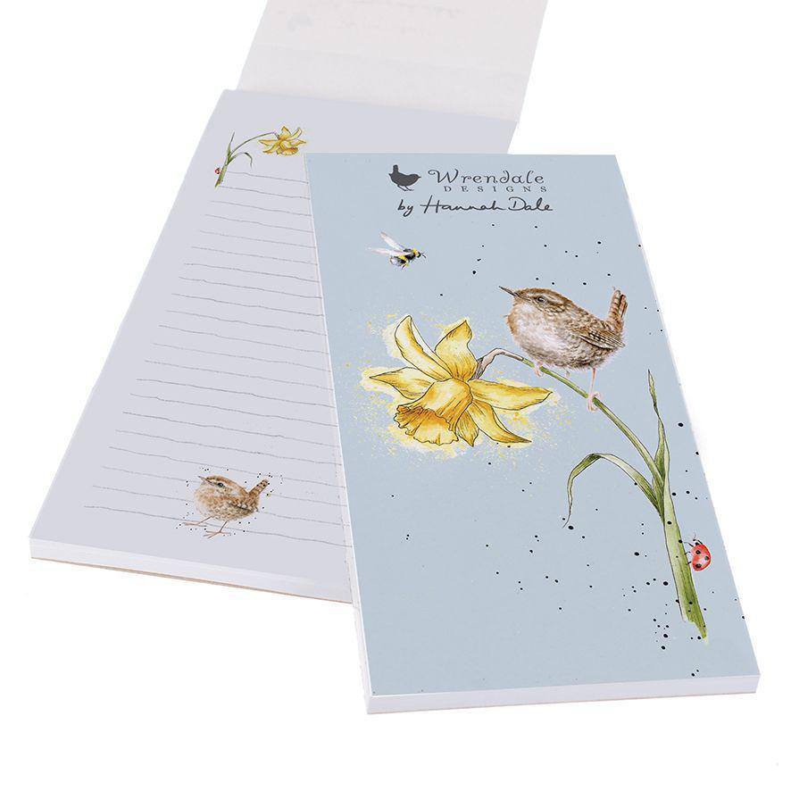 Wrendale Magnetic Shopping Pad | Birds and the Bees Wren