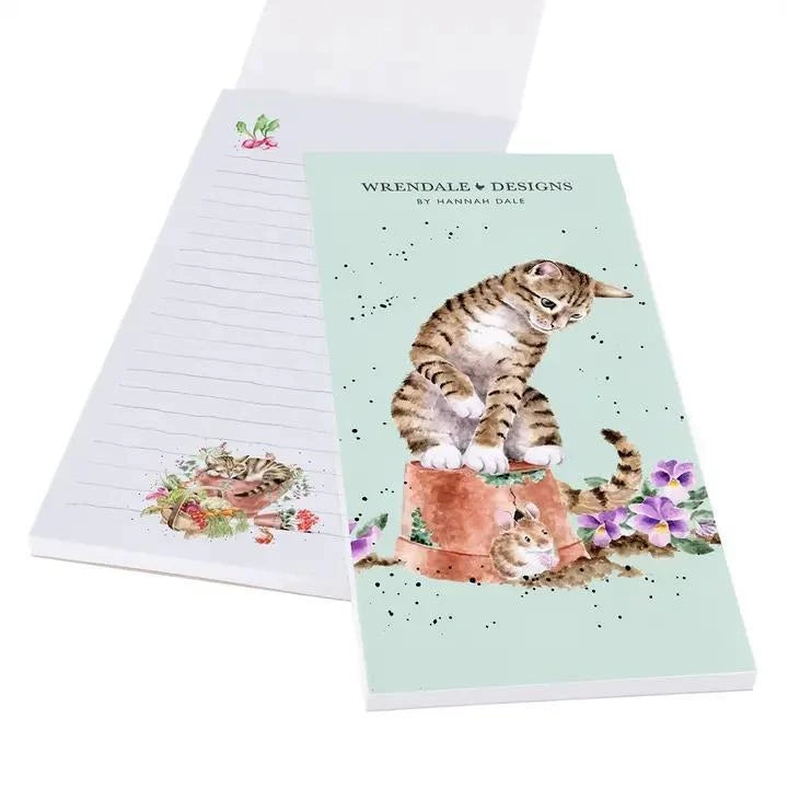 Wrendale Magnetic Shopping Pad | Cat Hide and Squeak Wrendale Magnetic Shopping Pad | Cat Hide and Squeak
