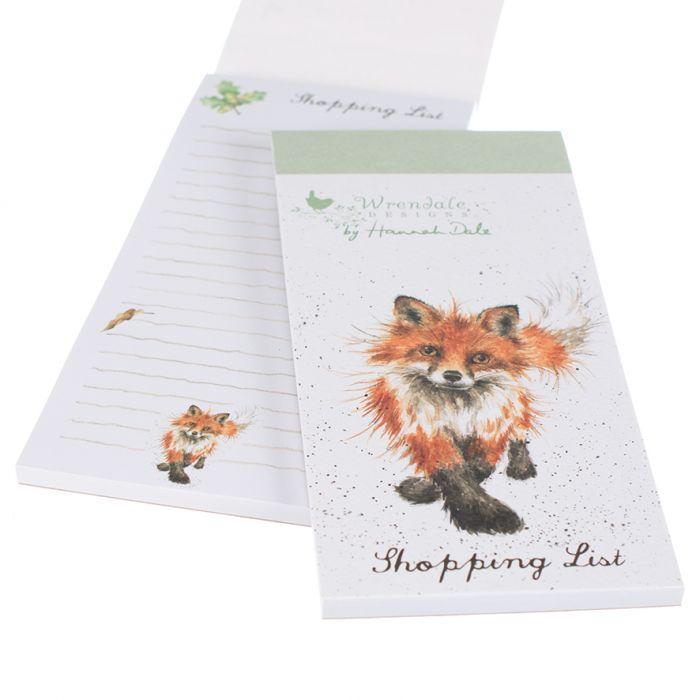 Wrendale Magnetic Shopping Pad | Fox Trot Wrendale Magnetic Shopping Pad | Fox Trot