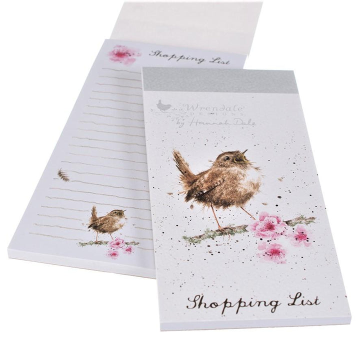 Wrendale Magnetic Shopping Pad | Little Tweets Wren Wrendale Magnetic Shopping Pad | Little Tweets Wren