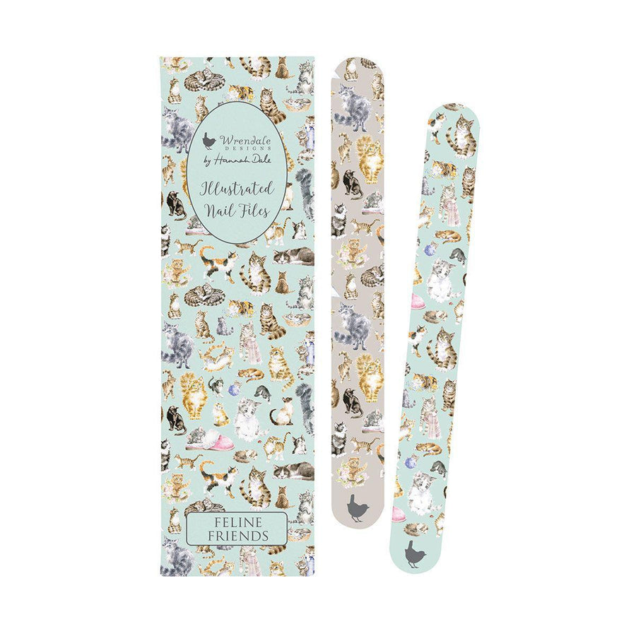 Wrendale Nail File | Feline Friends Cat