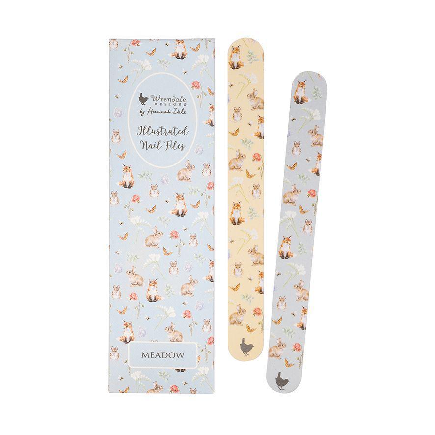 Wrendale Nail File | Meadow Rabbit and Fox