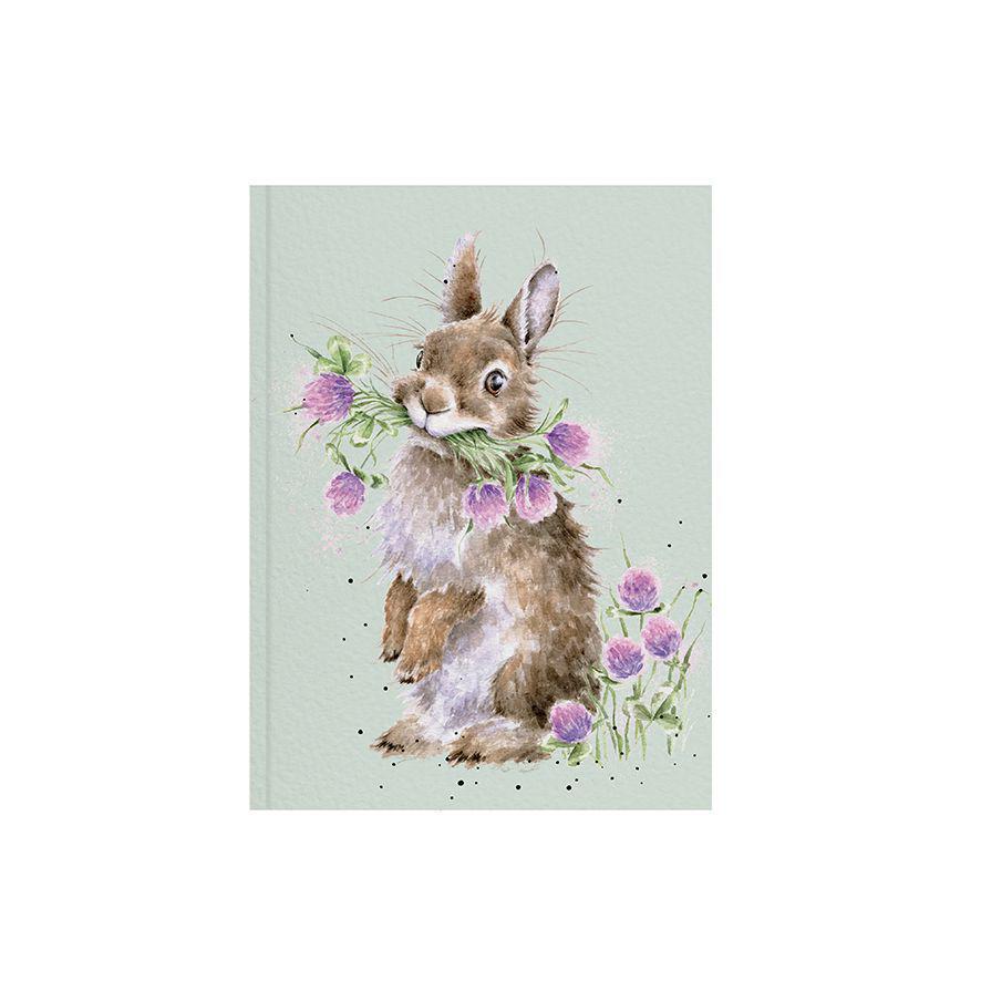 Wrendale Small Notebook | Head Clover Heels Bunny