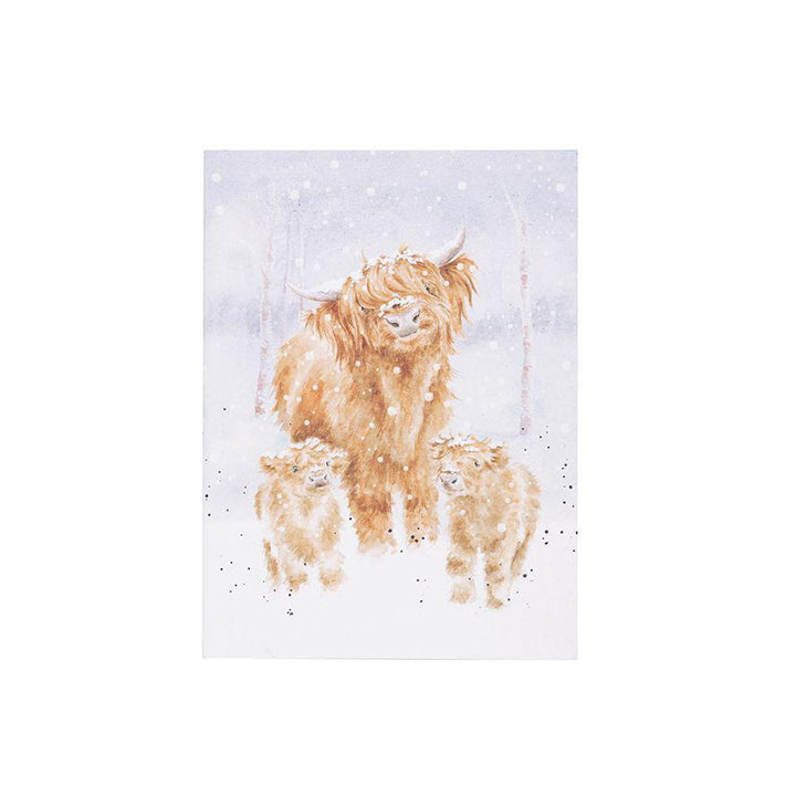 Wrendale Small Notebook | Highland Cow Christmas Wrendale Small Notebook | Highland Cow Christmas