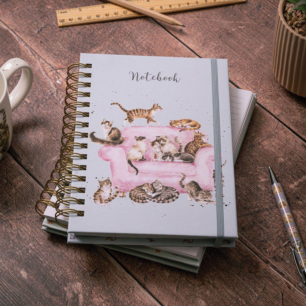 Wrendale Spiral Bound Journal | Cattitude