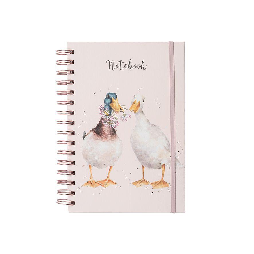 Wrendale Spiral Bound Journal | Not a Daisy Goes By Duck