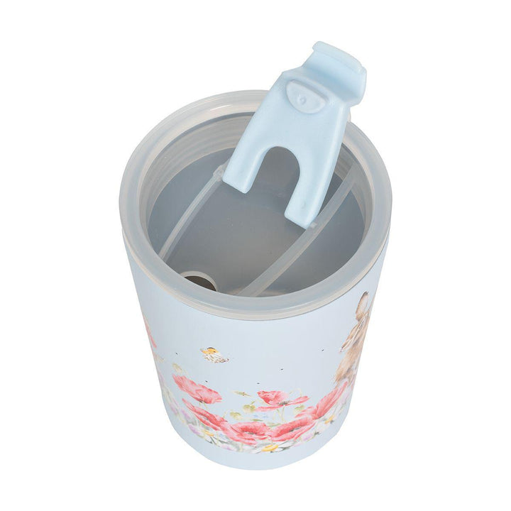 Wrendale Thermal Travel Cup | Field of Flowers Hare Wrendale Thermal Travel Cup | Field of Flowers Hare