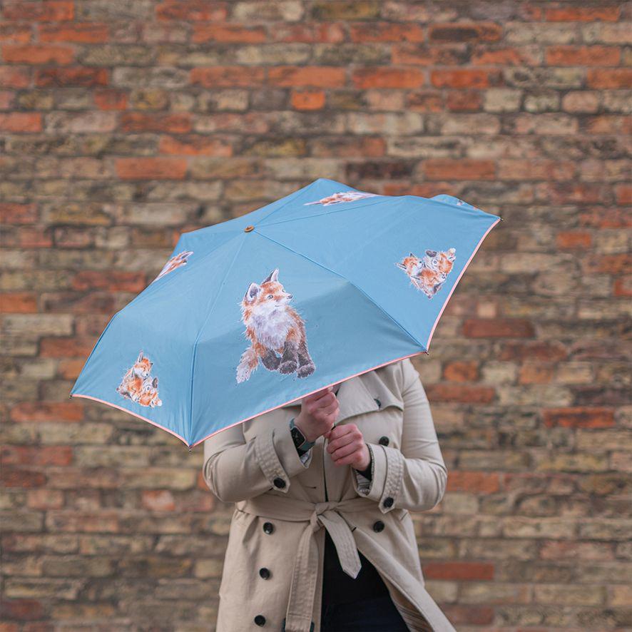 Wrendale Umbrella | Born To Be Wild Fox