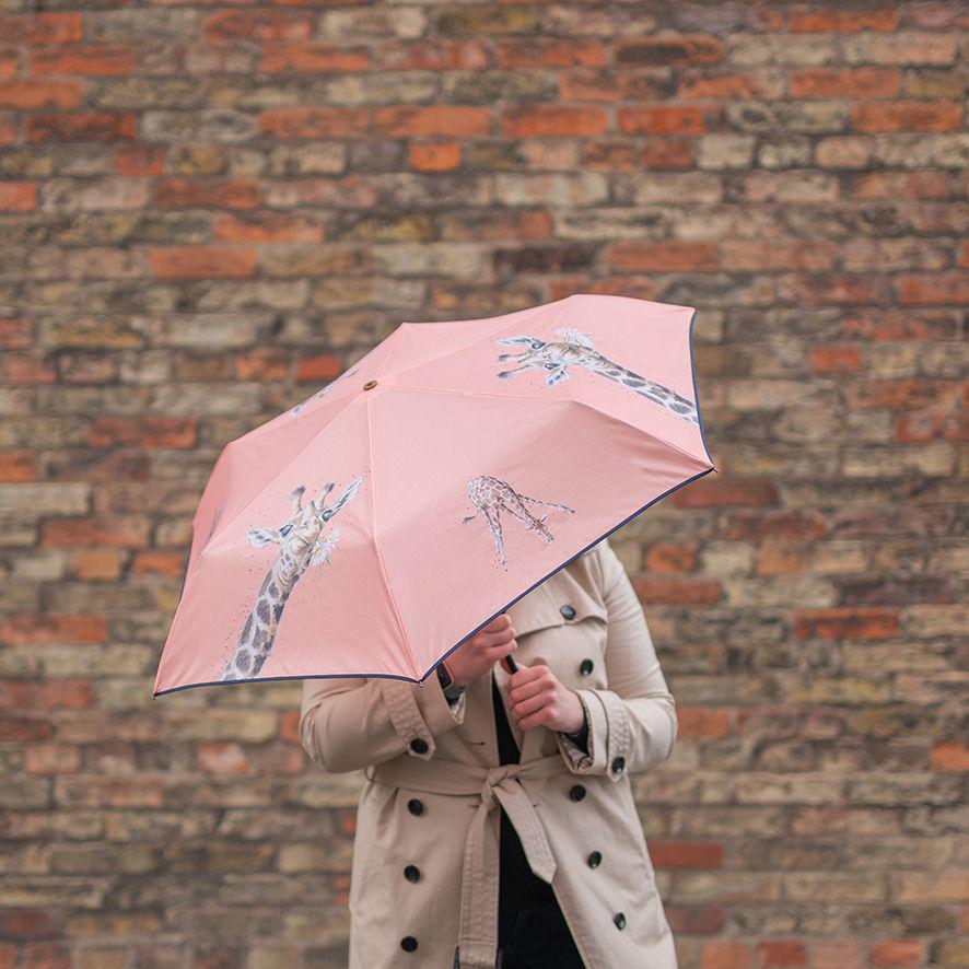 Wrendale Umbrella | Flowers Giraffe