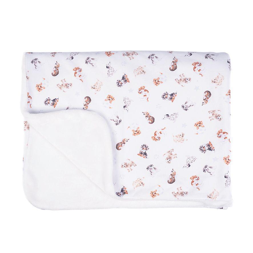 Wrendale Woodland Animals Baby Blanket | Little Paws