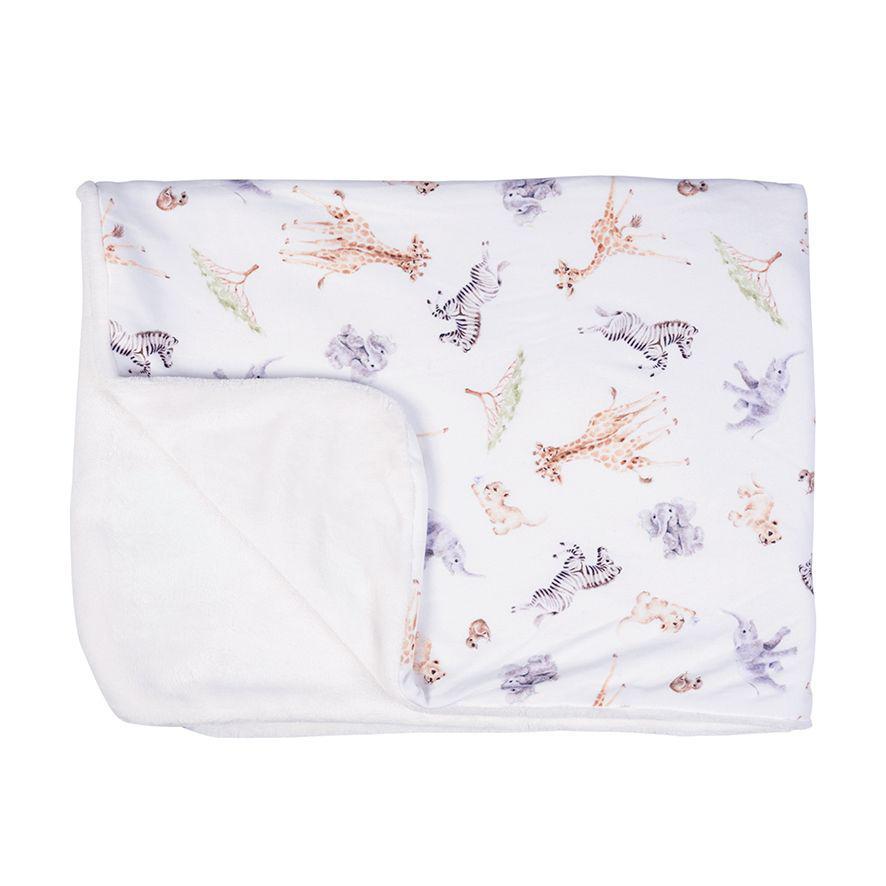 Wrendale Woodland Animals Baby Blanket | Little Savanah