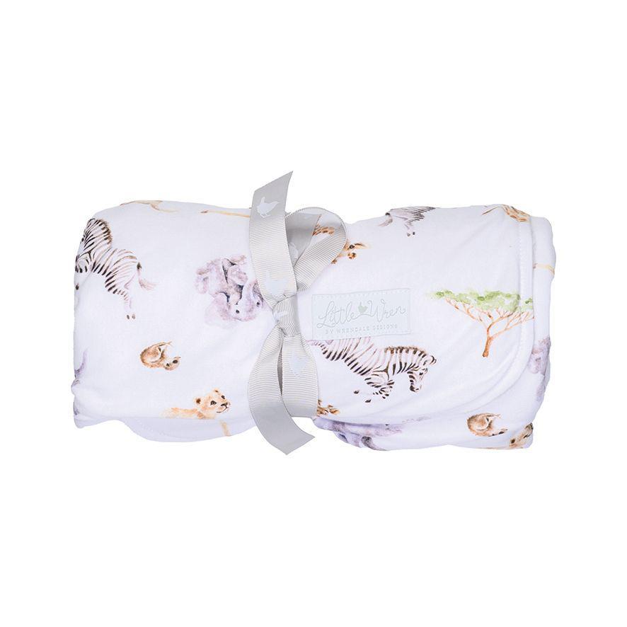 Wrendale Woodland Animals Baby Blanket | Little Savanah