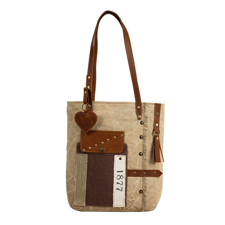 Yesteryear Vintage Style Tote Bag Yesteryear Vintage Style Tote Bag