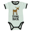 Young Buck Infant Creeper Onesie | Blue