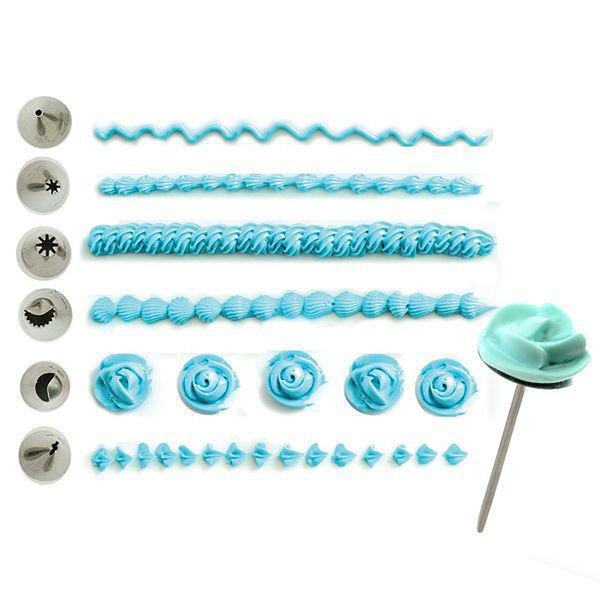 10 Piece Cake Decorating Icing Set