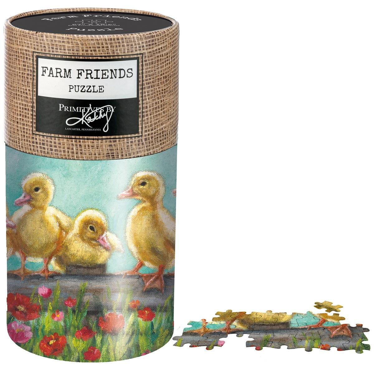 1000 Piece Puzzle | Farm Friends Ducklings