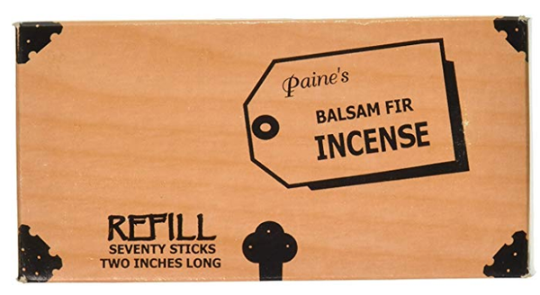 Balsam Fir Incense with holder by Paine's 70 Count - Refill Sticks
