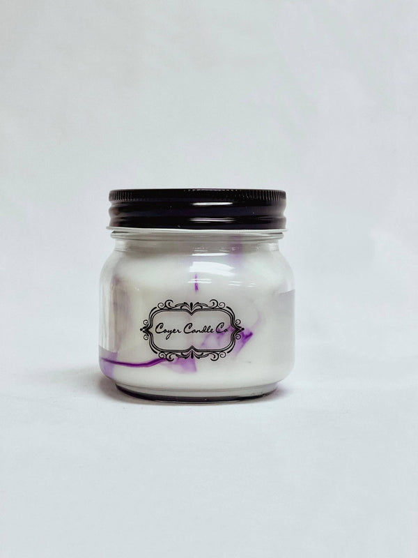 Mason Jar Soy Candle | Lilac 8 oz.