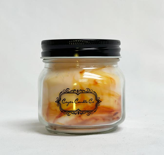 Mason Jar Soy Candle | Orange Creamsicle 8 oz.