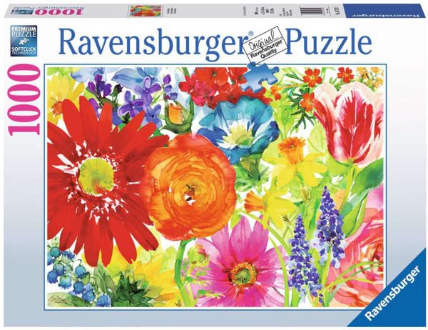 Abundant Blooms 1000 Piece Puzzle by Ravensburger