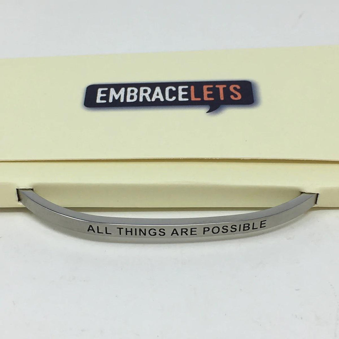 Adjustable Cuff Bracelets | All Things Are Possible