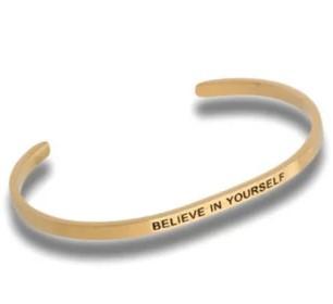 Adjustable Cuff Bracelets | Believe in Yourself