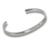 Adjustable Cuff Bracelets | Courageous (Silver)