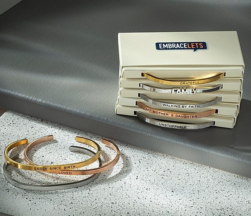 Adjustable Cuff Bracelets | Kindness is Contagious (Gold)