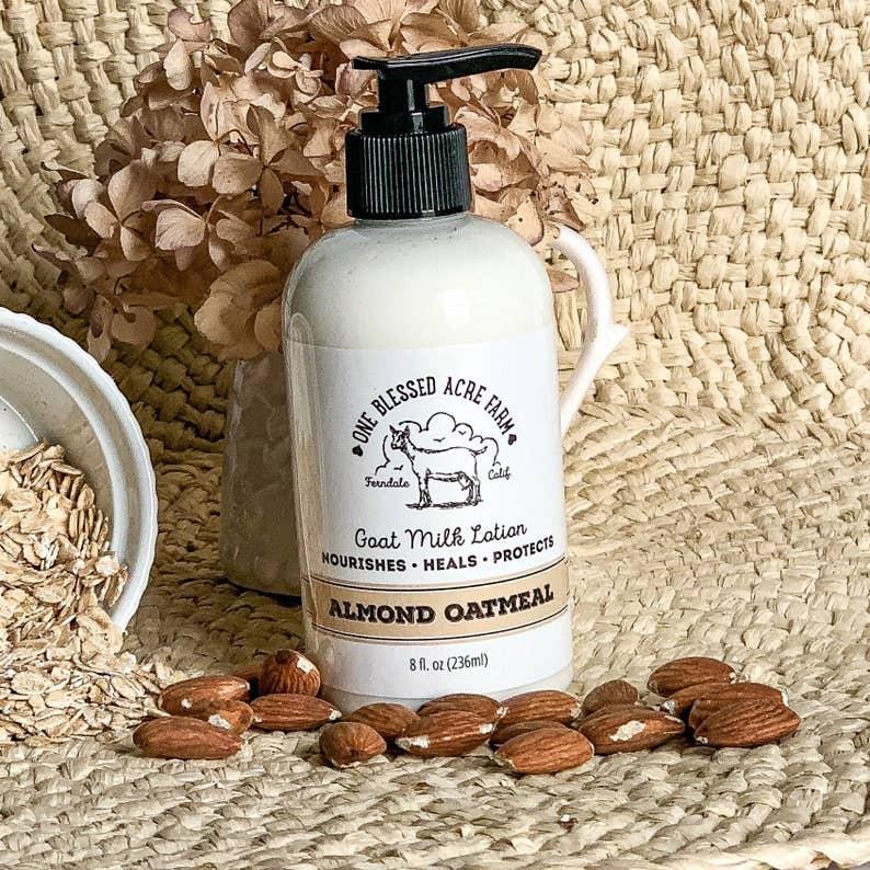 Almond Oatmeal Moisturizing Goat Milk Lotion