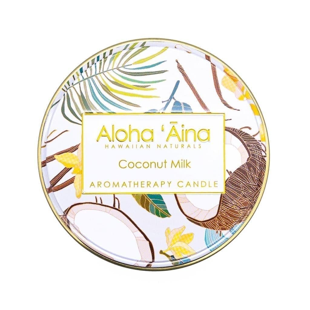 Aloha 'Aina - Coconut Milk Gold Tin Candle