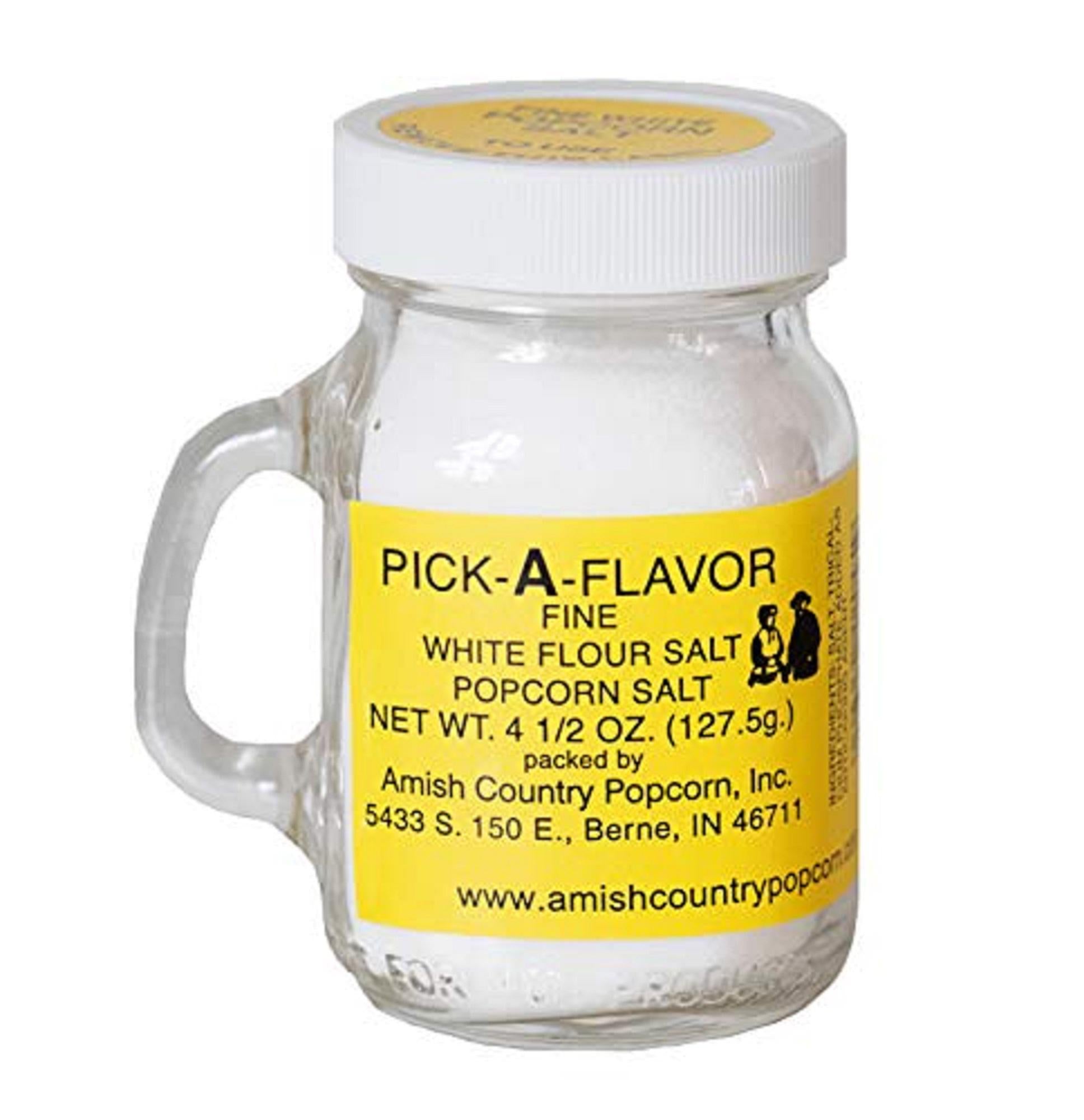 Amish Country Fine White Popcorn Salt