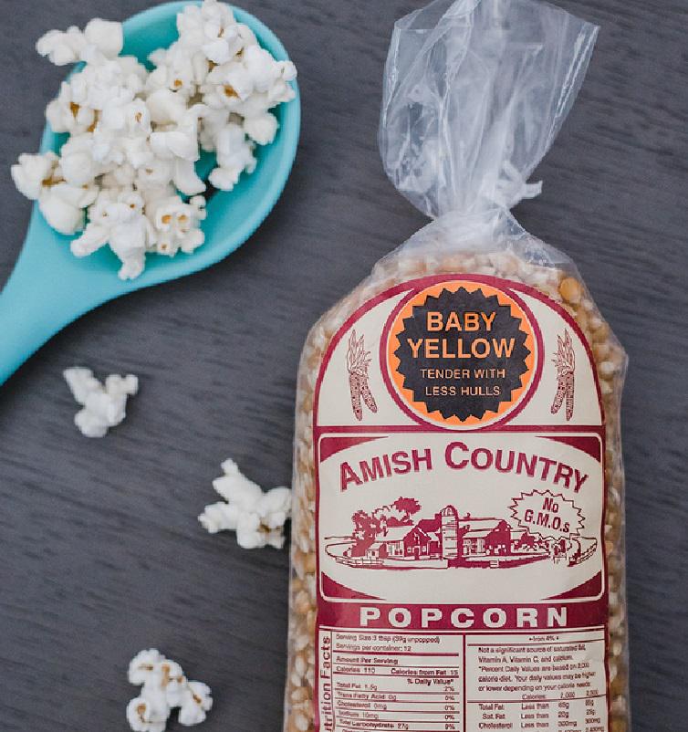 Amish Country Popcorn | Baby Yellow