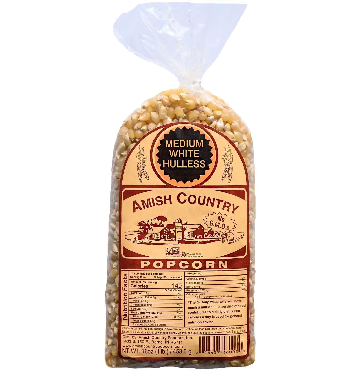 Amish Country Popcorn | Medium White