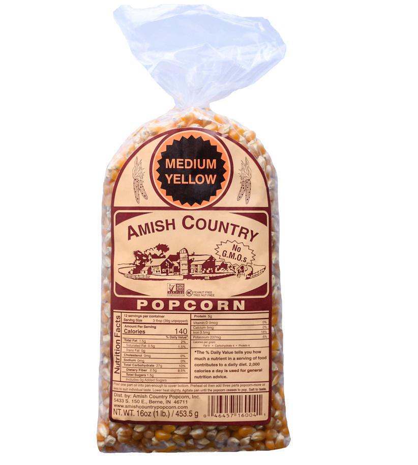 Amish Country Popcorn | Medium Yellow