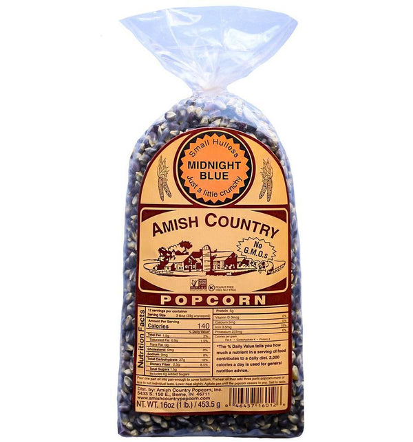 Amish Country Popcorn | Midnight Blue