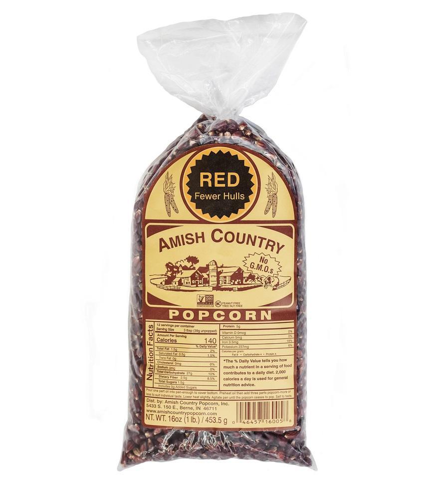 Amish Country Popcorn | Red