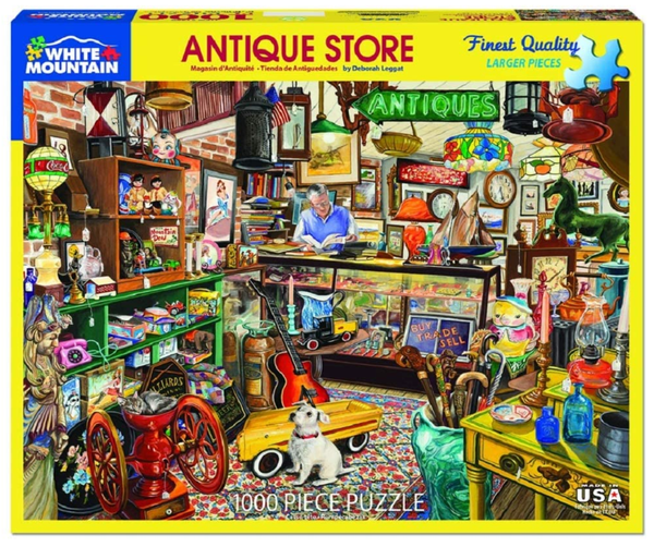 Antique Store 1000 Piece Jigsaw Puzzle by White Mountain Puzzle