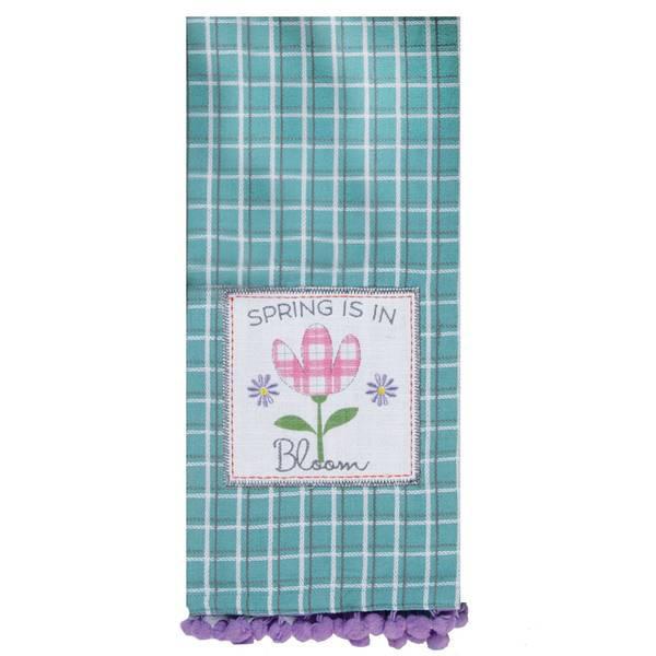 Applique Tea Towel | Spring in Bloom
