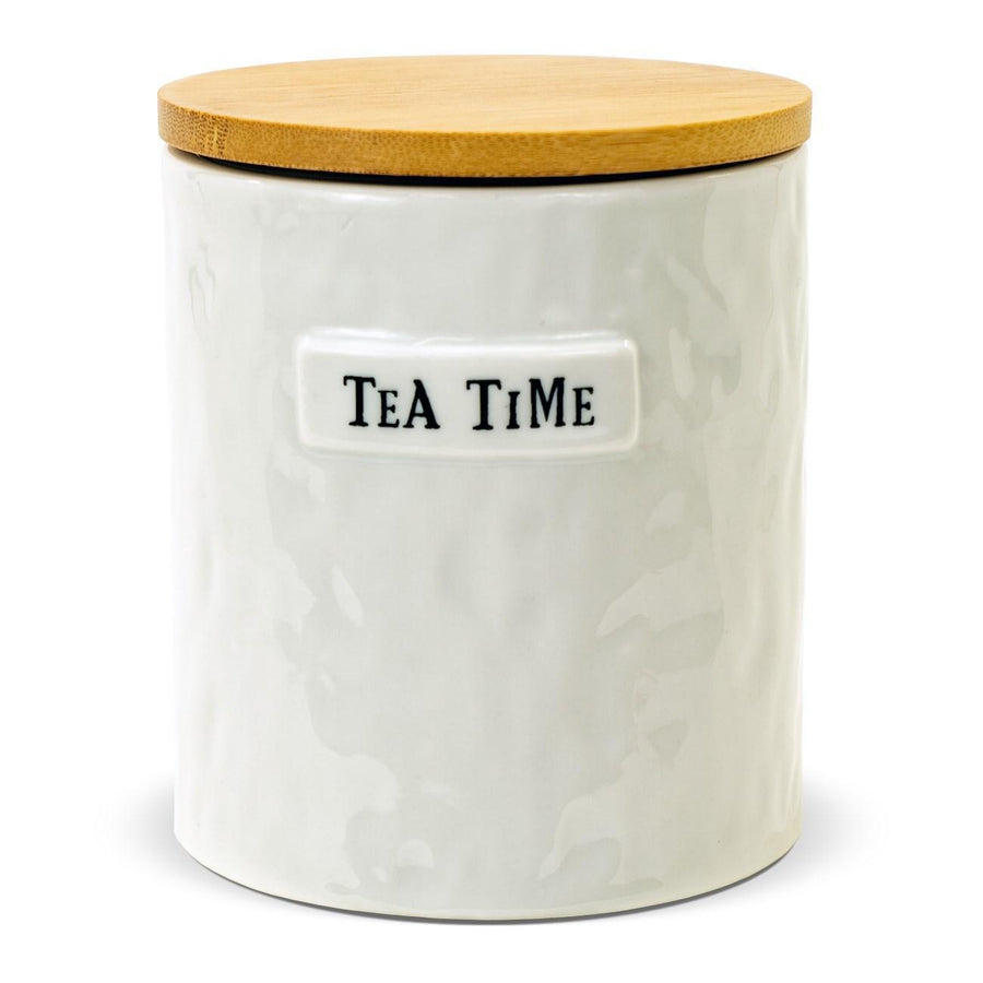 Artisan Tea Caddy with Lid