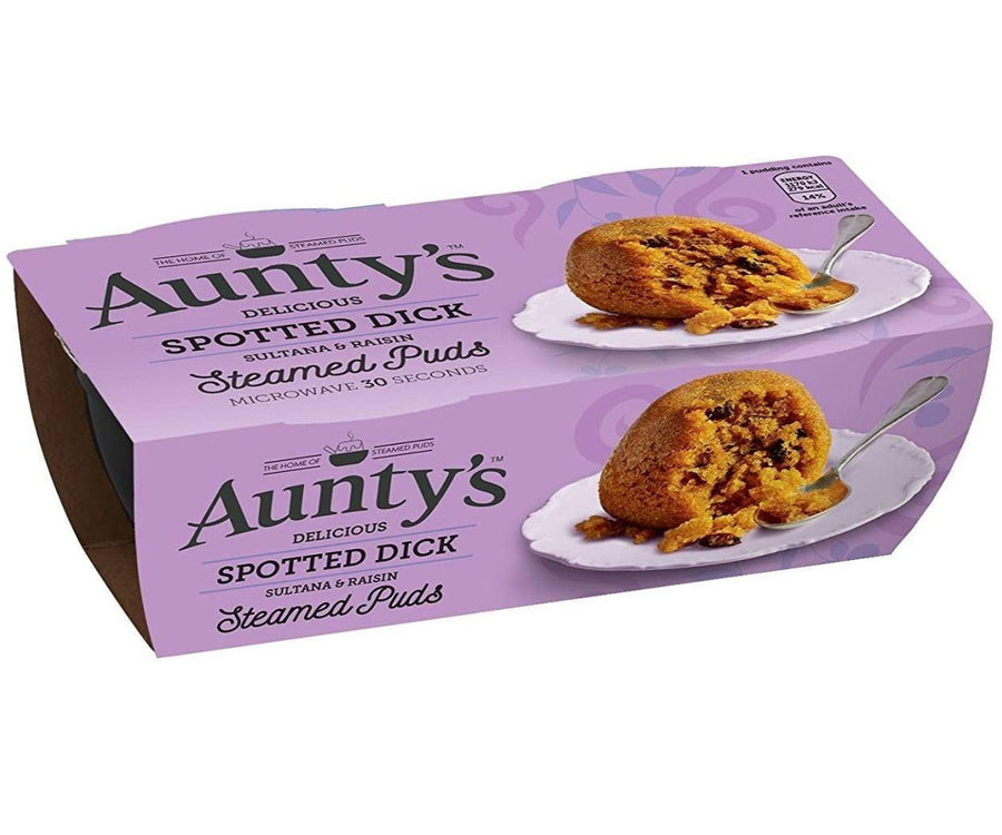 Aunty's Spotted Dick Steamed Pods
