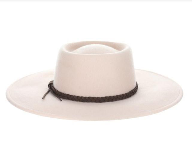 Avondale Wool Felt Gaucho Hat | Blush