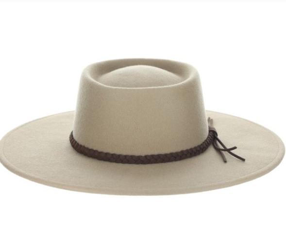 Avondale Wool Felt Gaucho Hat | Mink