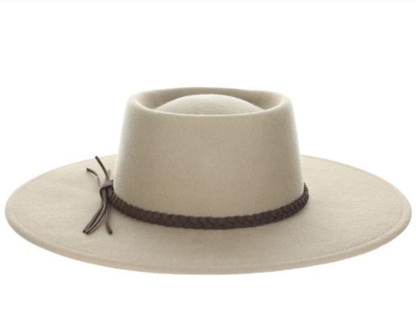 Avondale Wool Felt Gaucho Hat | Mink