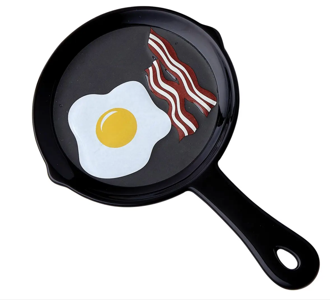 Bacon & Eggs Spoon Rest by Design Imports