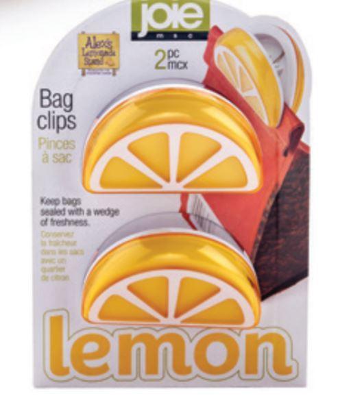 Bag Clips Lemon Slice